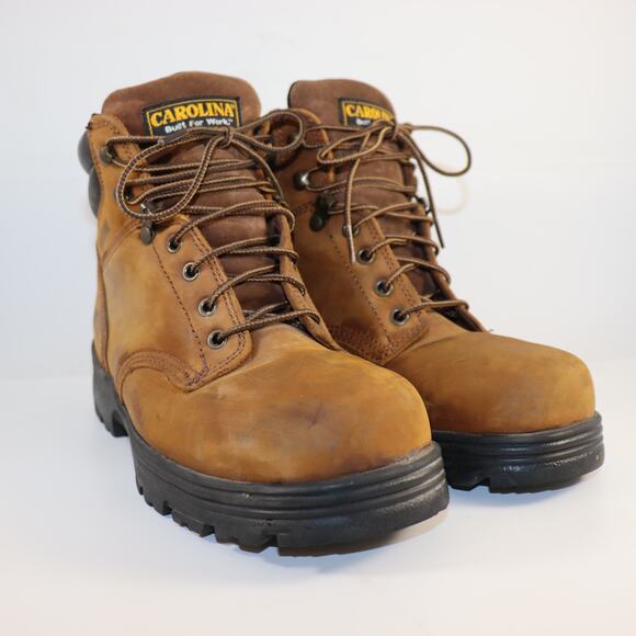 Carolina CA3526 Steel Toe Boots | Size 9 2E Wide | EH Rated Oil & Slip Resistant - Picture 1 of 6